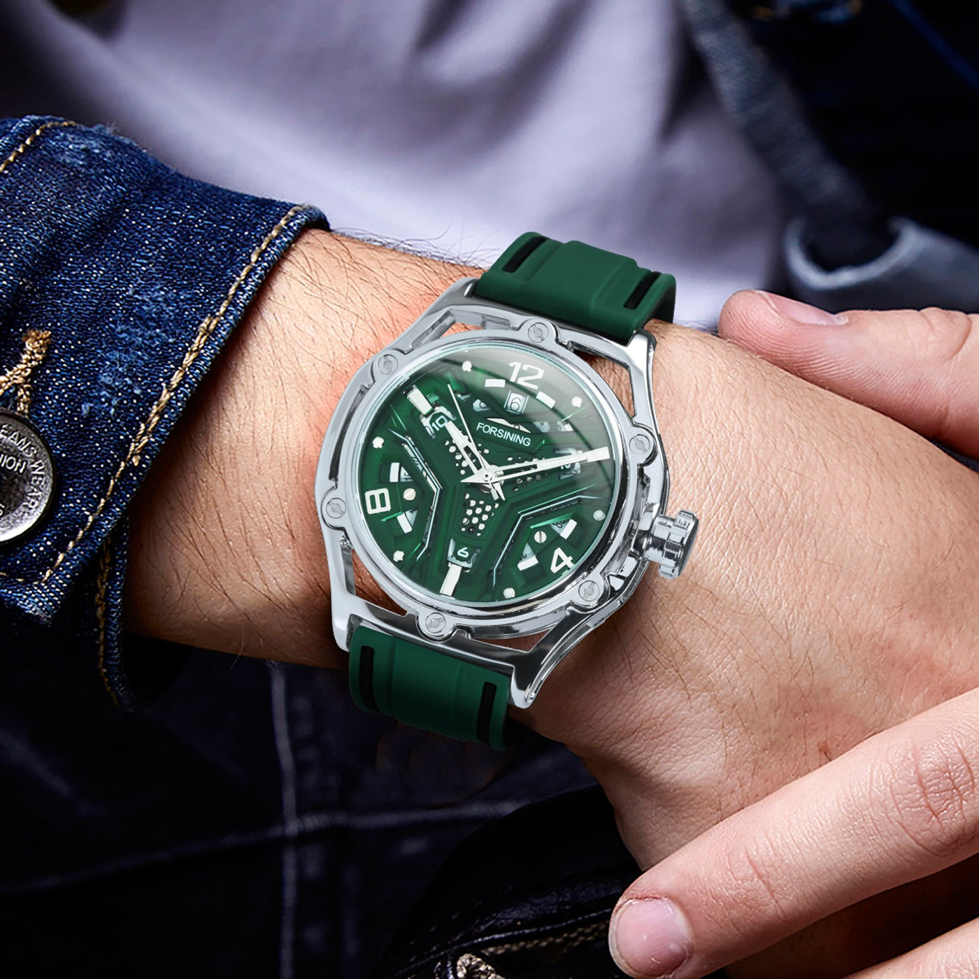 RELOJ VERDE IMPERIAL